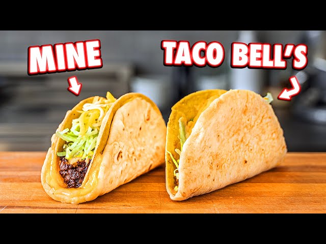 Making The Taco Bell Cheesy Gordita Crunch At Home | But Better