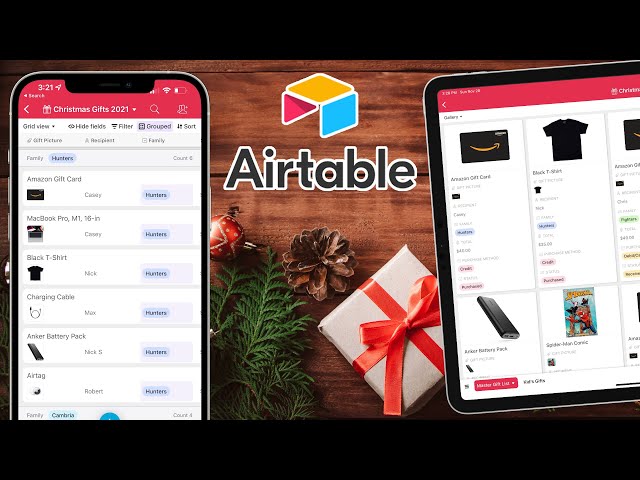 How I track my Christmas and holiday spending with Airtable!