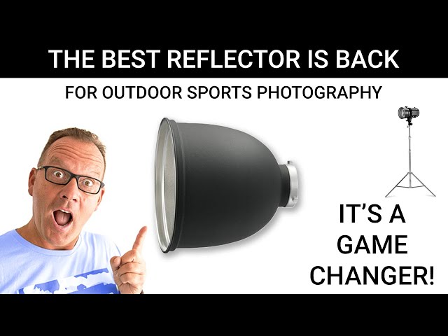 The Best Outdoor Strobe Reflector for Sports Photography is Back!