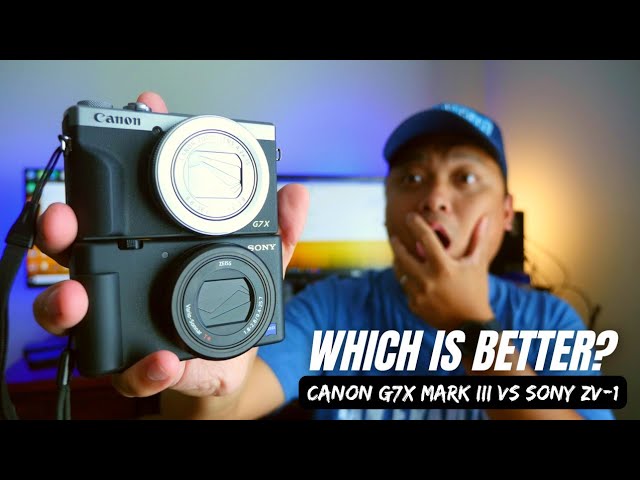 Sony ZV-1 vs Canon G7x Mark iii (which is better?)