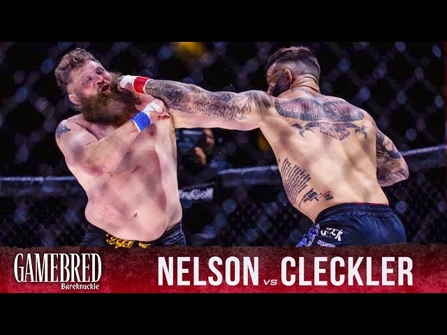 Gamebred bareknuckle 4: Roy Nelson vs Dillon Cleckler (Full Fight)