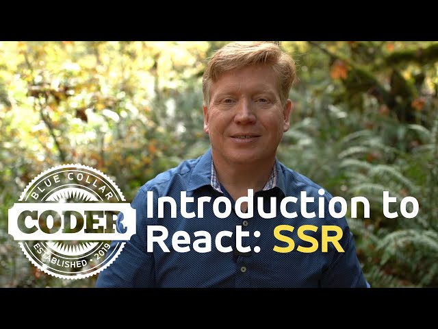 Introduction to React #16 | Server Side Rendering (SSR)