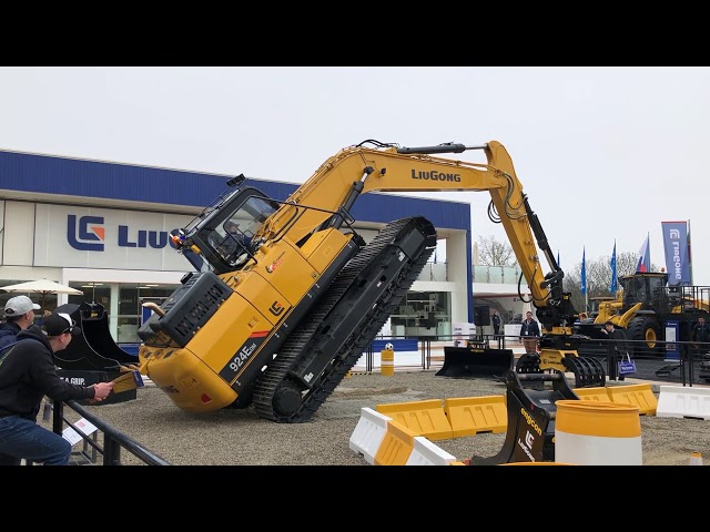 LiuGong 924E Excavator Show At Bauma 2019