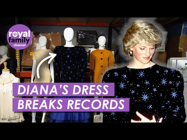 Princess Diana's Iconic Dress Sells at Auction For Record Price Tag