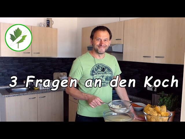 3 Fragen an den Koch - Gemüse waschen / Fond & Brühe / Knoblauch schneiden