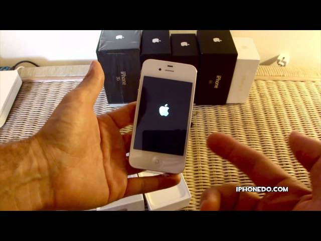 iPhone 4S Kutu açılımı