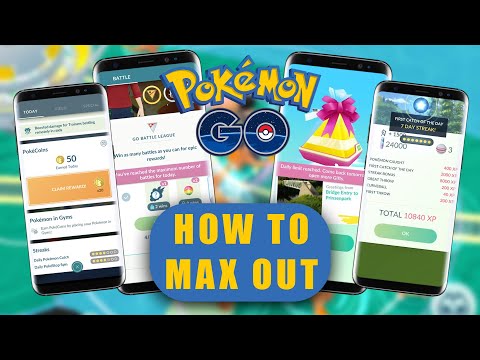 How to MAX OUT DAILY in POKEMON GO (Growing an Account Fast!)