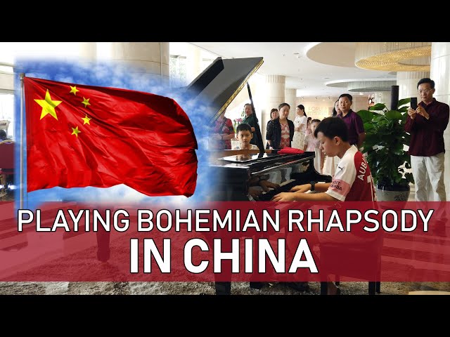 See What Happens If You Play Queen Bohemian Rhapsody & Don't Stop Me Now in China Hotel | Cole Lam