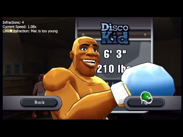 [Updated] Punch-Out Wii, but it Gets 2% Faster With Every Rule Infraction