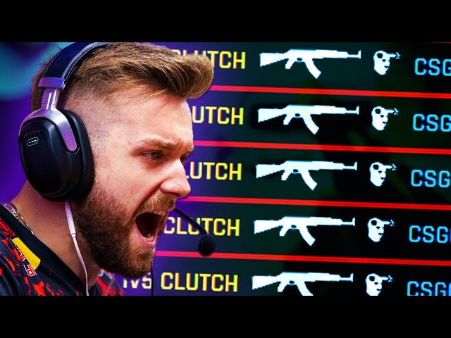 40 1v5 Clutches That Shocked The CSGO Universe!