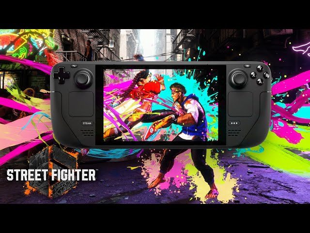 Street Fighter 6 on Steam Deck (Demo)