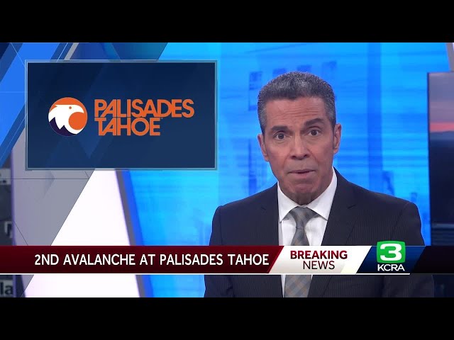 2nd avalanche reported at Palisades Tahoe Resort