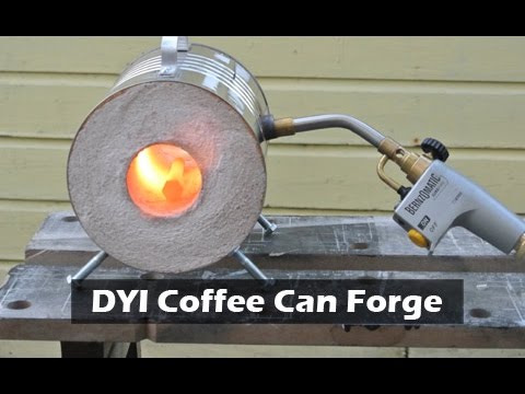 How to Make a Coffee Can Forge