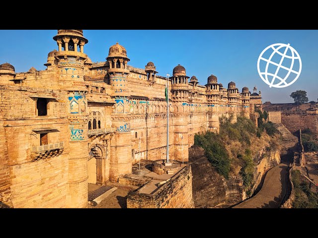 Gwalior Fort, Madhya Pradesh, India  [Amazing Places 4K]
