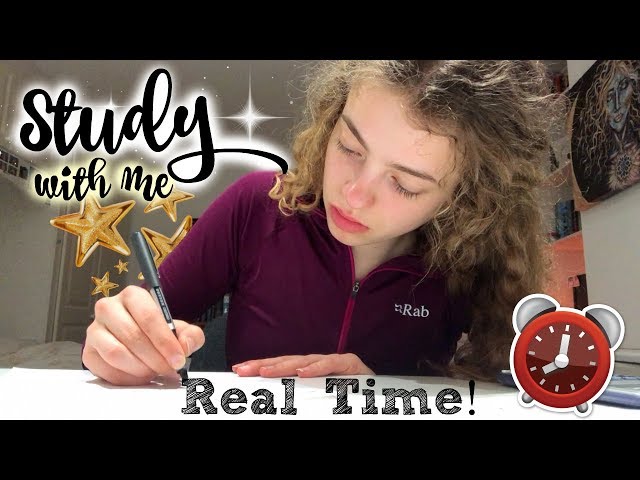 Study with Me: Real Time. 📚 // Motivation for Easter Holidays 2018 x