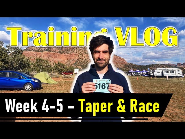 Ultra Running Training VLOG - Episode 2 - Zion Ultra Marathon + Taper