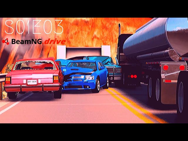 Beamng Drive: Seconds From Disaster (+Sound Effects) |Part 3| - S01E03