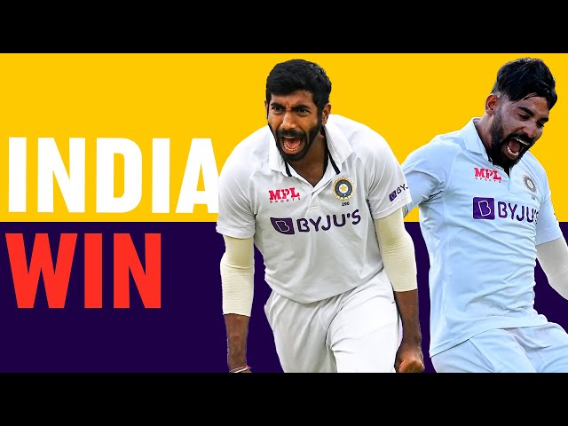Bumrah and Siraj Fire India To Victory | Final Session IN FULL | England v India