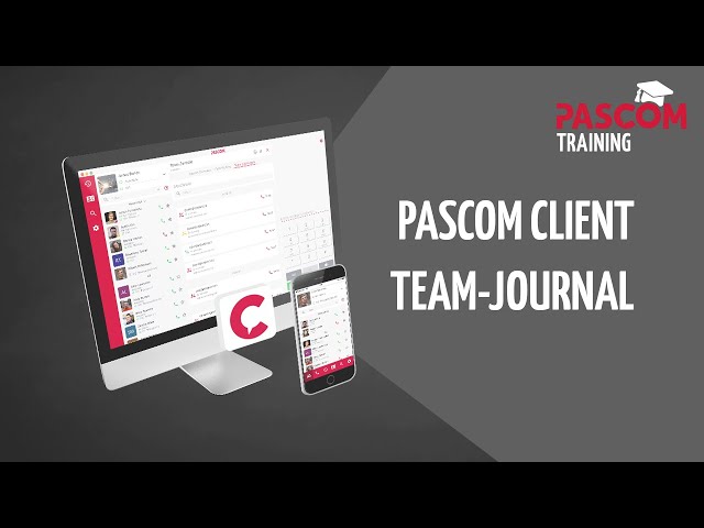 pascom Training: Team-Journal im pascom Client