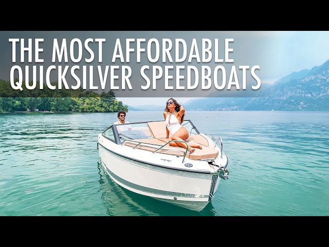 Top 5 Affordable Speedboats ($25K+) by Quicksilver Boats 2023-2024 | Price & Features