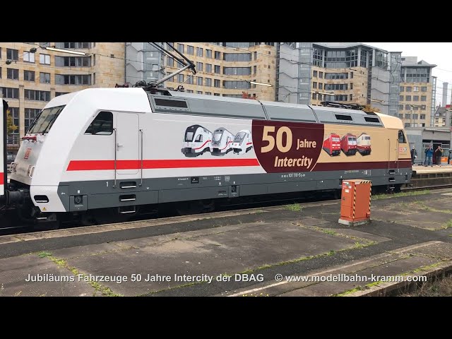 BR 101110-5 Jubiläumslok 50 Jahre Intercity der DBAG