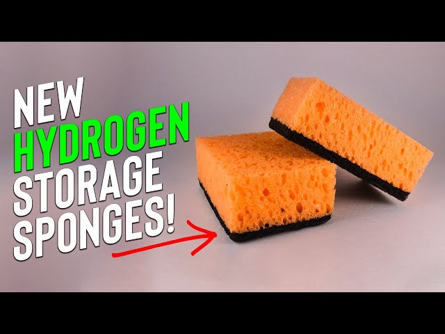 CHECK OUT THIS REVOLUTIONARY HYDROGEN STORAGE SPONGE!!!