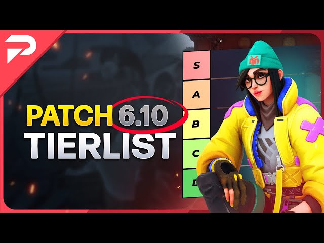 BEST Agents Tier List For VALORANT Patch 6.10! (2023)