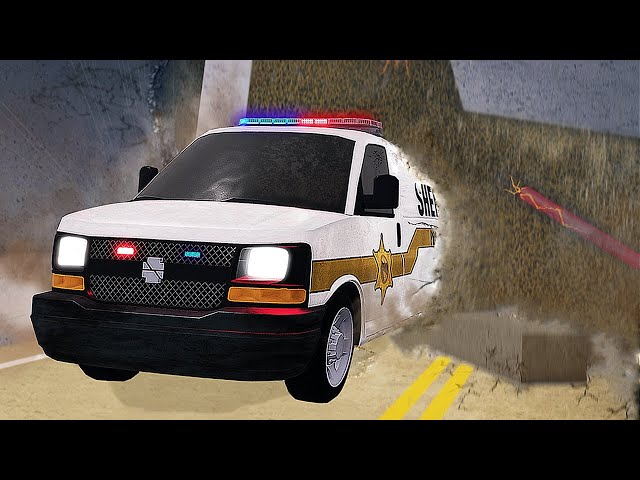 Tunnel COLLAPSES on Prisoner Escort - Trapped inside! | ERLC Liberty County (Roblox)