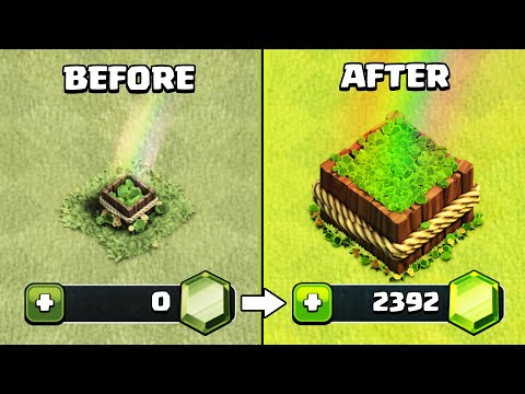 10 ways how to get 1000s of FREE GEMS in CLASH OF CLANS! NO HACK/GLITCH/MONEY!