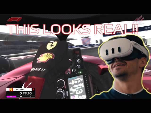 F1 Visor Cam | Can We Beat the top 2024 Testing Time | Quest 3 VR