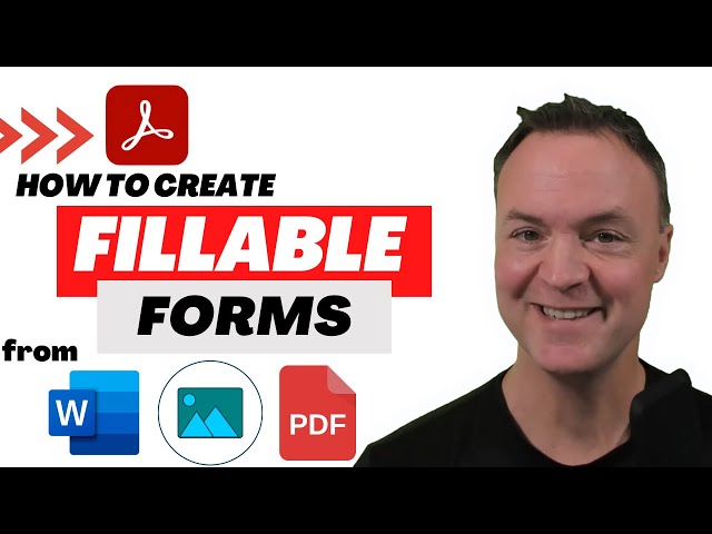 How to Convert Forms to Fillable PDFs with Adobe Acrobat Pro