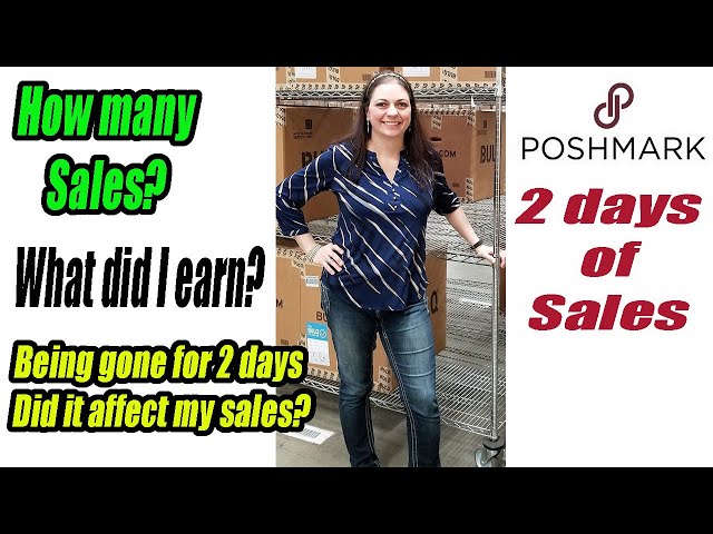 What sold on Poshmark - End of March 2019 - 2 days - I shared Less did it affect my profits?