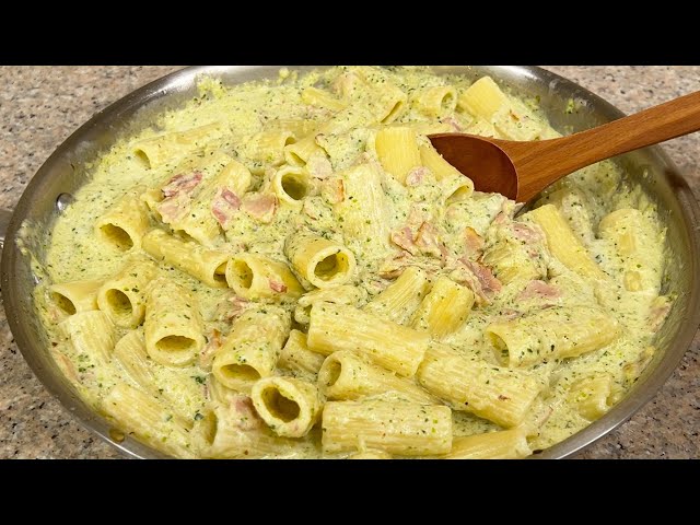 This creamy pasta is so delicious that everyone loves it! Why didn't I cook like this before