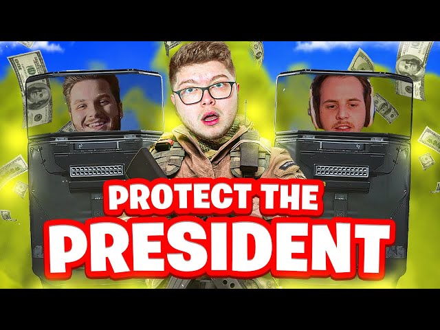 Protect the President CHALLENGE *LOL* 😂 (Cold War Warzone)