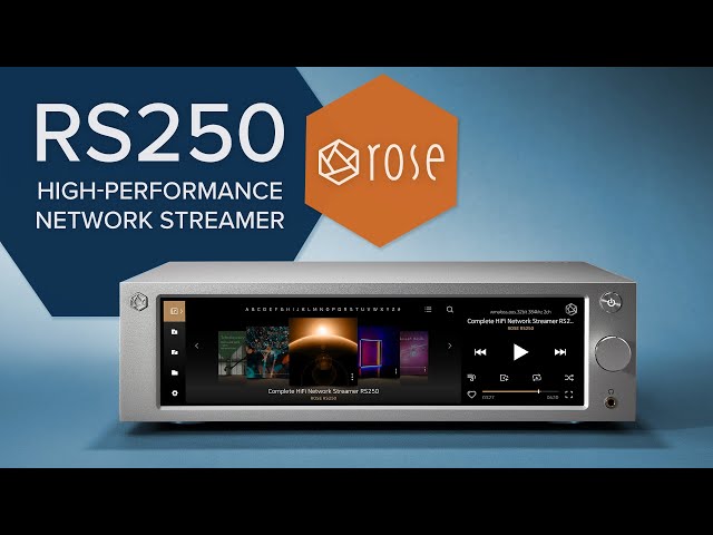 HiFi Rose RS250: The Perfect Network Streamer for Audiophiles! DAC, Preamp & 8.8" Touchscreen