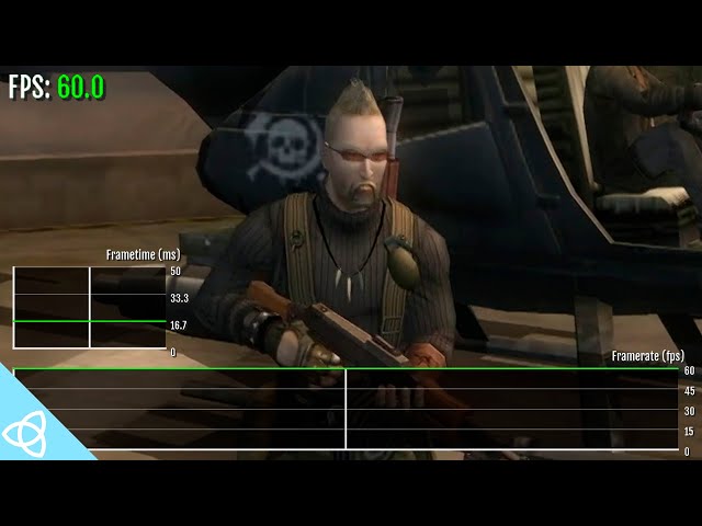 Mercenaries: Playground of Destruction - Xbox Series X Frame Rate Analysis