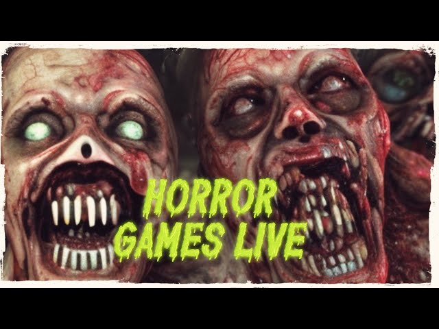 Scary Indie Horror Games LIVE {The 9th Charnel, Paranecro and The Classrooms}