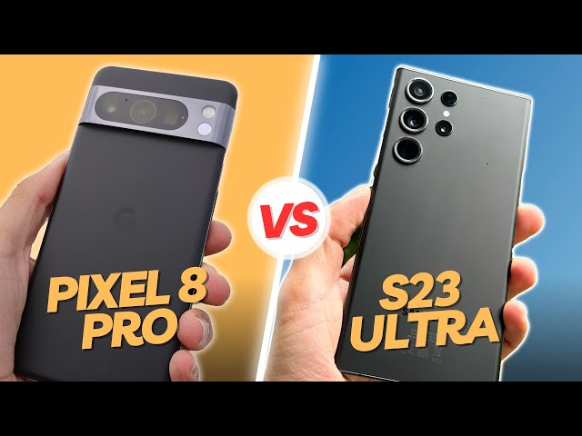 Quel est le meilleur smartphone? Google Pixel 8 Pro VS Samsung Galaxy S23 Ultra!
