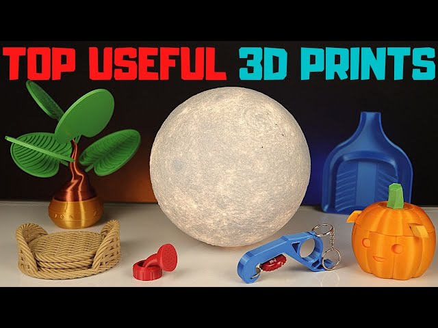 Amazing USEFUL Things to 3D Print | 10 Functional 3D Prints