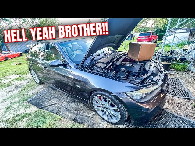 Unboxing the new HUGE Turbos For The e90 and Chat