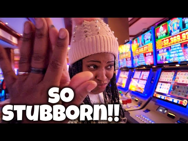 I Won On A Stubborn Slot Machine!!