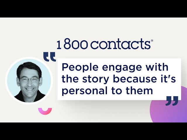 1-800 Contacts: Enhancing CX With Engaging, Personalized Videos