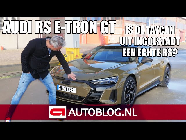 Audi RS e-tron GT rijtest: eerste elektrische RS!