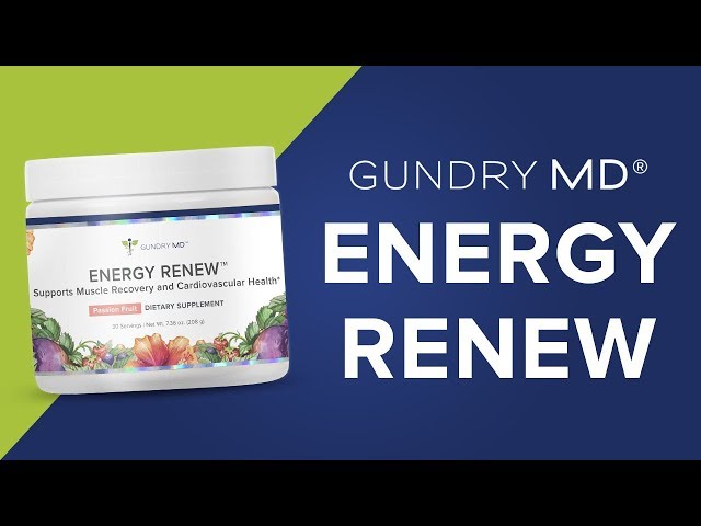 Energy Renew | Gundry MD