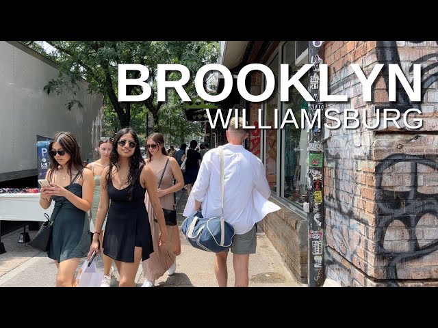 NEW YORK CITY Walking Tour [4K] - BROOKLYN - WILLIAMSBURG