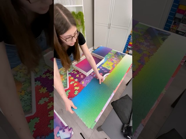 I made new artwork out of my puzzles
