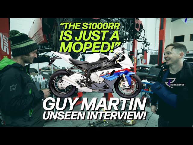 **GUY MARTIN** Unseen interview!! "The BMW S1000RR is just a moped!"