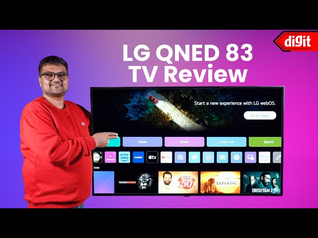 LG QNED 83 TV Review - Best LED LCD TV for cinema and gaming?