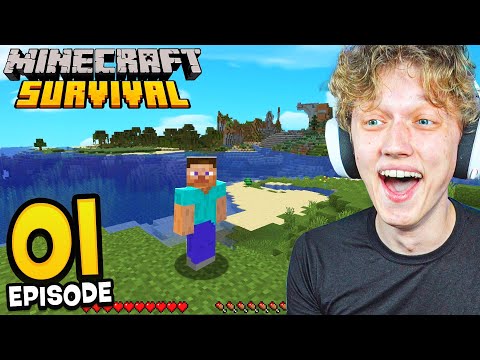 Minecraft Survival #1 - A NEW WORLD! (Minecraft 1.19)