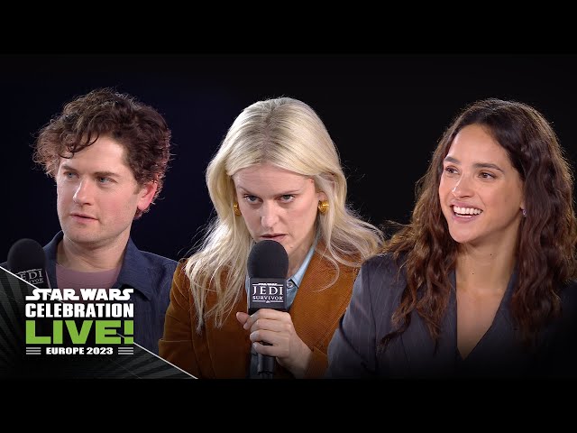 Denise Gough, Kyle Soller, and Adria Arjona from Andor  | Star Wars Celebration LIVE! 2023